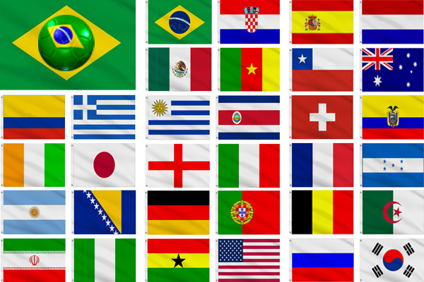 Drapeaux Du Monde Imprimables